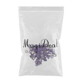Maxbell 1 Set Pyramid Rivets Punk Square Leather Craft Accessories DIY Purple