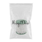 Maxbell Bead Chain Beaded Wire Pearl Strands for Decorating Wedding Party White