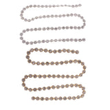 Maxbell 1 Yard Crystal Rhinestone Chain Ribbon Trim for Sewing Craft Decor Silver