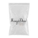 Maxbell 5 Yard Circle Lace Trims Appliques for Wedding Dress Clothes DIY Craft 1.7cm