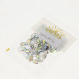 Maxbell 100pcs Sew on Crystal AB Rhinestone Flatback Beads Crafts 9x14mm