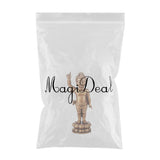 Maxbell Buddha Statue Sculpture Carved Resin Buddhism Prince Figurines Decor Bronze