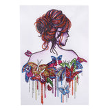 Maxbell 5D Diamond Colorful Animal Pictures Partial Special Drill Painting Beauty