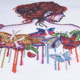 Maxbell 5D Diamond Colorful Animal Pictures Partial Special Drill Painting Beauty