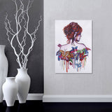 Maxbell 5D Diamond Colorful Animal Pictures Partial Special Drill Painting Beauty