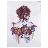 Maxbell 5D Diamond Colorful Animal Pictures Partial Special Drill Painting Beauty