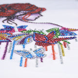 Maxbell 5D Diamond Colorful Animal Pictures Partial Special Drill Painting Beauty
