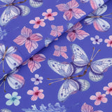 Maxbell Printed Waterproof Fabric By the Yard for Cushion Table Cloth Butterfly