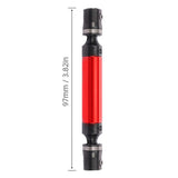 Maxbell 97~120mm Drive Shaft Steel for Traxxas TRX4 Axial SCX10 RC4WD 97mm Red