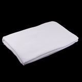 Maxbell 1 Yard Polyester Anti Pill Solid Fleece Fabric for DIY Plush Toy White