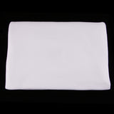 Maxbell 1 Yard Polyester Anti Pill Solid Fleece Fabric for DIY Plush Toy White