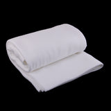 Maxbell 1 Yard Polyester Anti Pill Solid Fleece Fabric for DIY Plush Toy White