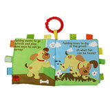 Maxbell Soft Cloth Early Education Book Animal Early Education Toys  Dog