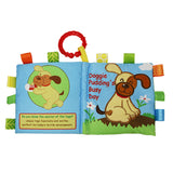 Maxbell Soft Cloth Early Education Book Animal Early Education Toys  Dog