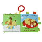 Maxbell Soft Cloth Early Education Book Animal Early Education Toys  Dog