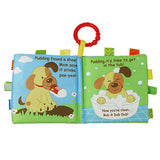 Maxbell Soft Cloth Early Education Book Animal Early Education Toys  Dog