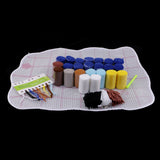 Maxbell Latch Hook Kits with Basic Tool and Instruction for Rug Making Sleeping Bear