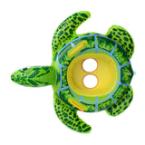 Maxbell Inflatable Swimming Ring Pool Float Kid Waist Float Ring Cute Toy Sea turtle