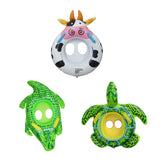 Maxbell Inflatable Swimming Ring Pool Float Kid Waist Float Ring Cute Toy Sea turtle