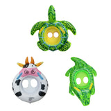 Maxbell Inflatable Swimming Ring Pool Float Kid Waist Float Ring Cute Toy Sea turtle