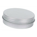 Maxbell Metal Empty Round Tin Can with Lid Storage Case Box Container Metal Lid 48mm