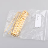 Maxbell 10Pcs Antique Alloy Hair Pin Sticks Chinese Hair Clips DIY Hair Accs Golden