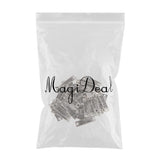 Maxbell 40Sets  Letter Words Charms Connector DIY Jewelry Making Craft  Retro silver