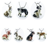 Maxbell Cute Animal Dogs Charms Pendants for DIY Necklace Jewelry Making Style 1