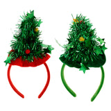 Maxbell Mini Christmas Tree with Star Headband Red