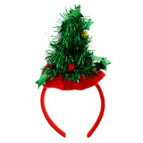 Maxbell Mini Christmas Tree with Star Headband Red