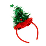 Maxbell Mini Christmas Tree with Star Headband Red