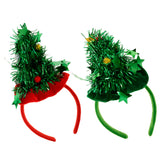 Maxbell Mini Christmas Tree with Star Headband Red