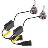 Maxbell 1 Pair 9012 HIR2 3 Color Headlight Auto LED headlamp Bulbs Conversion Kit