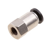 Maxbell 5Pcs DPCF4-M5 Air Water Hose Tube Push In Female Thread Pneumatic Fittings