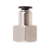Maxbell 5PCS DPCF4-02 Air Water Hose Tube Push In Female Thread Pneumatic Fittings