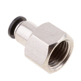 Maxbell 5PCS DPCF4-02 Air Water Hose Tube Push In Female Thread Pneumatic Fittings