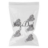 Maxbell 5 Pieces Air Water Hose Triple Push In Male Thread Pneumatic DPX-X8-03