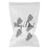 Maxbell 5 Pieces Air Water Hose Triple Push In Male Thread Pneumatic DPX-X6-M5