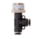 Maxbell 5 Pieces Air Water Line Hose Tube Triple Push In Pneumatic Fitting DPD-D6-04