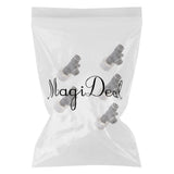 Maxbell 5 Pieces Air Water Line Hose Tube Triple Push In Pneumatic Fitting DPD-D6-04