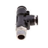 Maxbell 5 Pieces Air Water Line Hose Tube Triple Push In Pneumatic Fitting DPD-D8-02