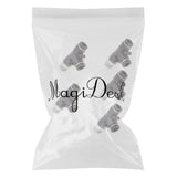 Maxbell 5 Pieces Air Water Line Hose Tube Triple Push In Pneumatic Fitting DPD-D8-02