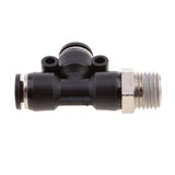 Maxbell 5 Pieces Air Water Line Hose Tube Triple Push In Pneumatic Fitting DPD-D6-02