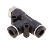 Maxbell 5 Pieces Air Water Line Hose Tube Triple Push In Pneumatic Fitting DPD-D6-M5