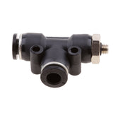 Maxbell 5 Pieces Air Water Line Hose Tube Triple Push In Pneumatic Fitting DPD-D6-M5