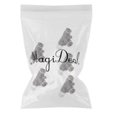 Maxbell 5 Pieces Air Water Line Hose Tube Triple Push In Pneumatic Fitting DPD-D4-01