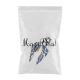 Maxbell Silk Elastic Hair Bands Ponytail Holder Scrunchy Ties Acces dark blue
