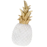 Creative Resin Pineapple Shaped Ornament Gift Home Desktop Decoration White