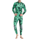 Maxbell Men 3mm Diving Wetsuit One-Piece Long Sleeve Wet Suit Jumpsuit Knee Pad L
