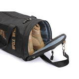 Maxbell Waterproof Yoga Gym Duffel Bag Sports Handbag with Shoes Compartment  Beige